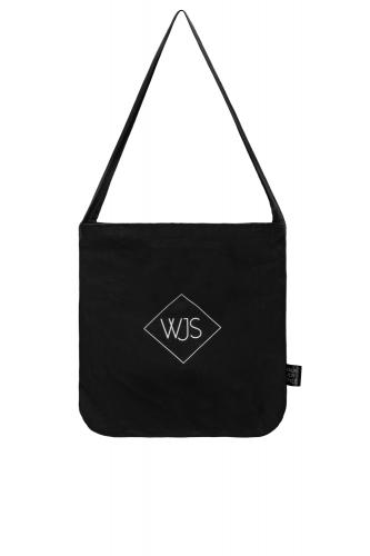 Czarna torba bawełniana WJS76000-11