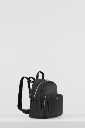 Czarny plecak damski w stylu miejskim WJS90009-11
